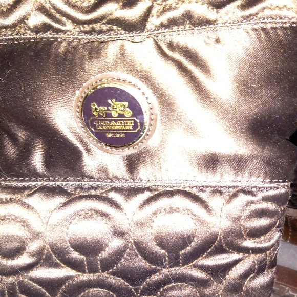 Like New Coach Boots winter or rain boot 8 ...8 1/2 - Picture 8 of 9